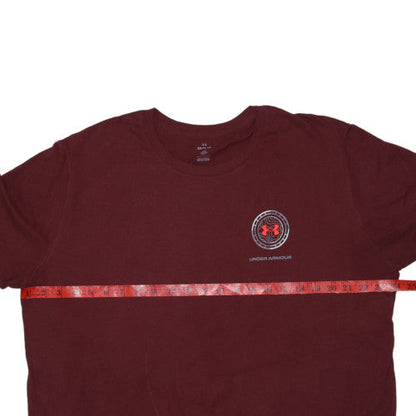 Under Armour Men's Red 2XL Graphic Sports T-Shirt