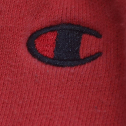 Champion Men's Red Jogger Fleece Sweatpants Small Drawstring Comfort Fit