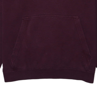 Nike Mens Brown Pullover Hoodie L Regular Fit Fleece Sweatshirt
