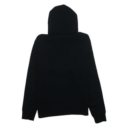 Champion Men's Black Pullover Hoodie M Regular Fit Logo Fleece