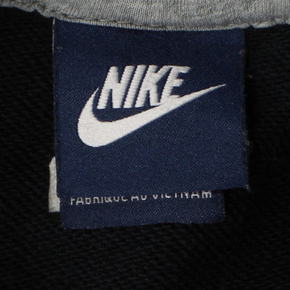 Nike Men’s Black Pullover Hoodie Fleece Logo Sweatshirt Size M