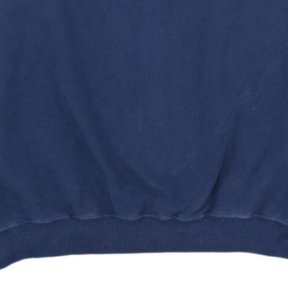 Lacoste Womens Navy Crew Neck Cotton Sweatshirt Size 10 Classic Fit