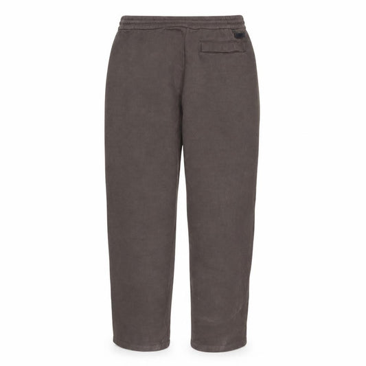 Nike Men's Brown Fleece Sweatpants M Regular Fit Drawstring Activewear Trousers