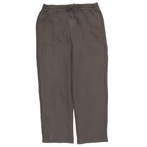 Nike Men's Brown Fleece Sweatpants M Regular Fit Drawstring Activewear Trousers