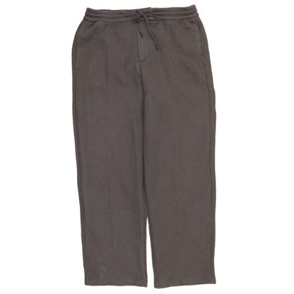 Nike Men's Brown Fleece Sweatpants M Regular Fit Drawstring Activewear Trousers