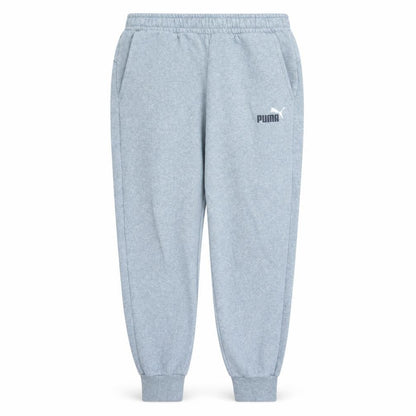 Puma Men's Grey Fleece Jogger Trousers Size L Regular Fit