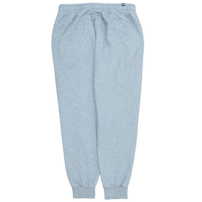 Puma Men's Grey Fleece Jogger Trousers Size L Regular Fit