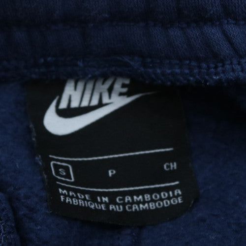 Nike Mens Blue Fleece Jogger Sweatpants Size S Regular Fit