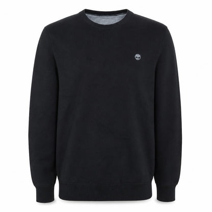 Timberland Men's Black Cotton Crew Neck Pullover Jumper M