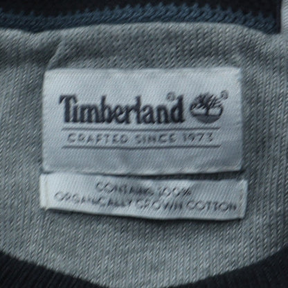 Timberland Men's Black Cotton Crew Neck Pullover Jumper M
