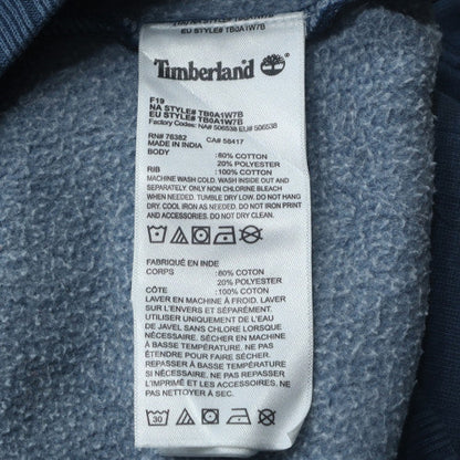 Timberland Men’s Blue Pullover Crew Neck Sweatshirt Size M