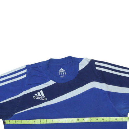 Adidas Men's Blue Short Sleeve Sports T-Shirt Size S
