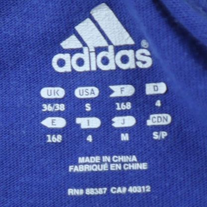 Adidas Men's Blue Short Sleeve Sports T-Shirt Size S