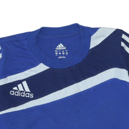 Adidas Men's Blue Short Sleeve Sports T-Shirt Size S