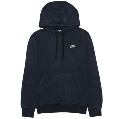 Nike Men's Black Pullover Hoodie S Regular Fit Fleece Sportswear