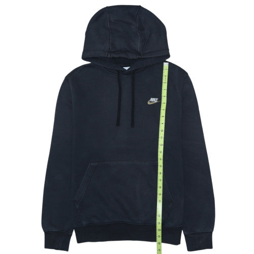 Nike Men's Black Pullover Hoodie S Regular Fit Fleece Sportswear