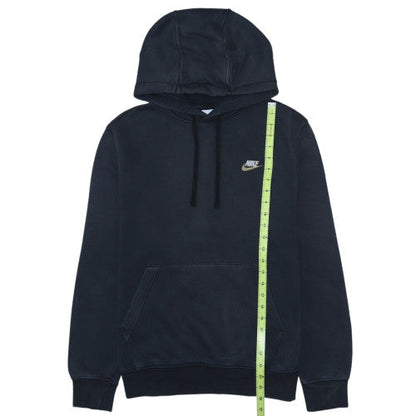 Nike Men's Black Pullover Hoodie S Regular Fit Fleece Sportswear