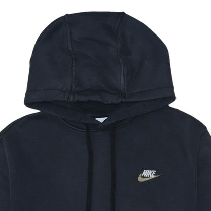 Nike Men's Black Pullover Hoodie S Regular Fit Fleece Sportswear