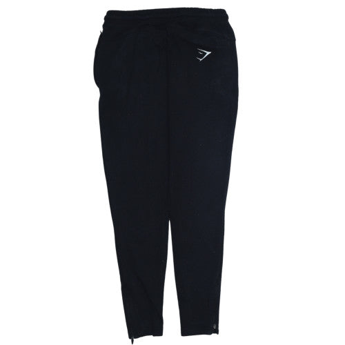 Gymshark Men's Black Slim Fit Joggers S Stretch Activewear Trousers