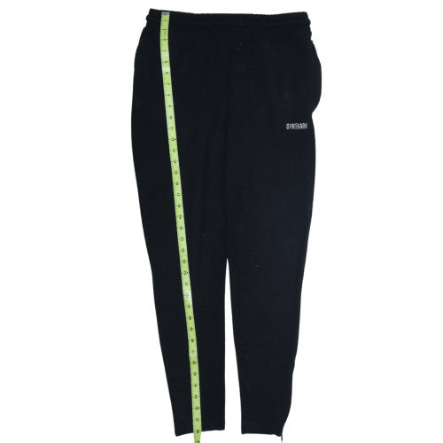 Gymshark Men's Black Slim Fit Joggers S Stretch Activewear Trousers