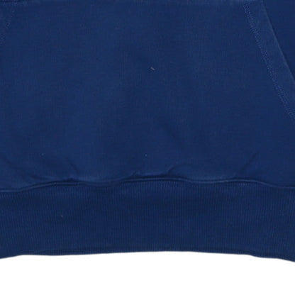 Calvin Klein Jeans Men's Blue Pullover Hoodie M Logo Cotton Fleece