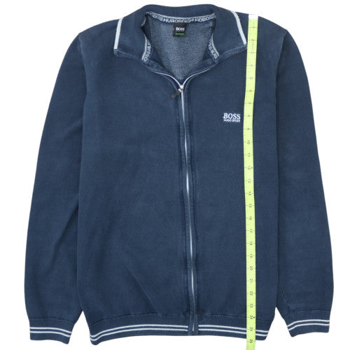 Hugo Boss Mens Blue XL Full Zip Sweatshirt Jacket