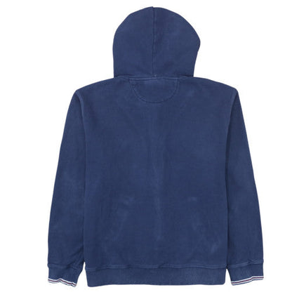FILA Men’s Blue Full Zip Hoodie XL Cotton Blend Sportswear