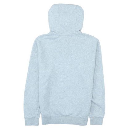Nike Men's Grey Pullover Hoodie Size M Embroidered Logo Fleece