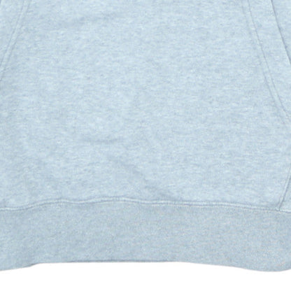Nike Men's Grey Pullover Hoodie Size M Embroidered Logo Fleece