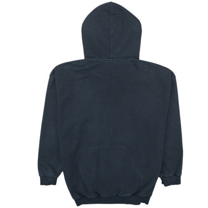 Adidas Womens Black Pullover Hoodie Size 18 Logo Hooded Sweatshirt