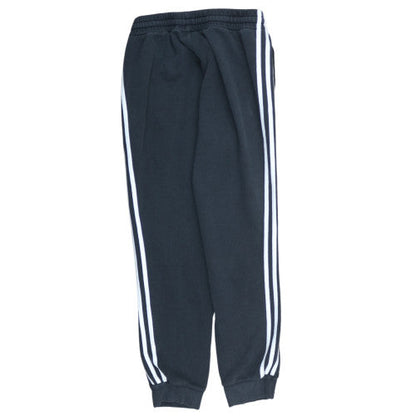 Adidas Men’s Black Jogger Trousers Size S Fleece Activewear