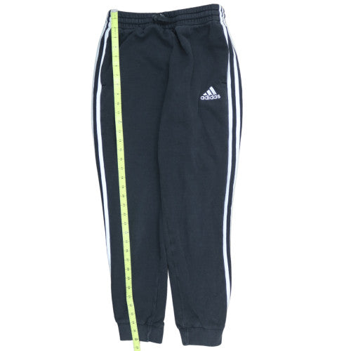 Adidas Men’s Black Jogger Trousers Size S Fleece Activewear
