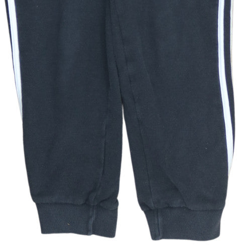 Adidas Men’s Black Jogger Trousers Size S Fleece Activewear