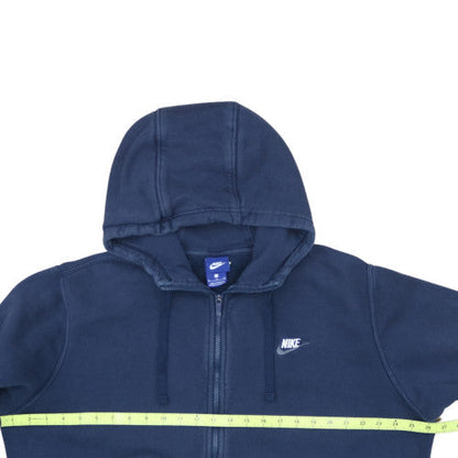 Nike Mens Blue Full Zip Hoodie XL Cotton Blend Casual Jacket