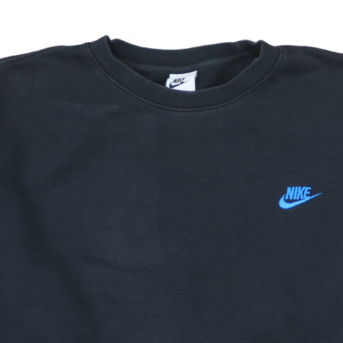 Nike Men's Black XL Pullover Crew Neck Fleece Sweatshirt