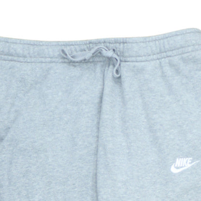 Nike Mens Grey Jogger Fleece Sweatpants L Regular Fit Activewear