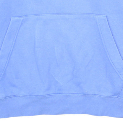 Nike Women’s Blue Pullover Hoodie L Cotton Fleece Sweatshirt