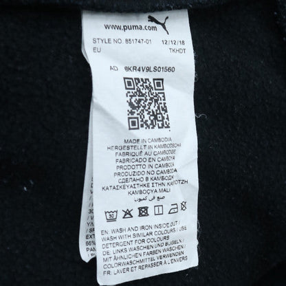 Puma Womens Black XXL Crew Neck Pullover Sweatshirt