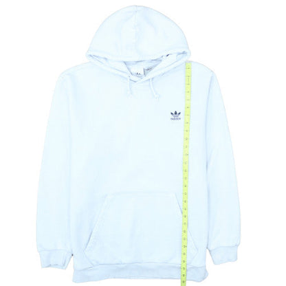 adidas Men's White XL Pullover Hoodie Fleece Regular Fit