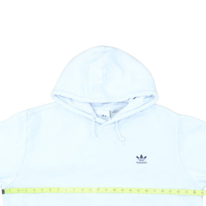 adidas Men's White XL Pullover Hoodie Fleece Regular Fit