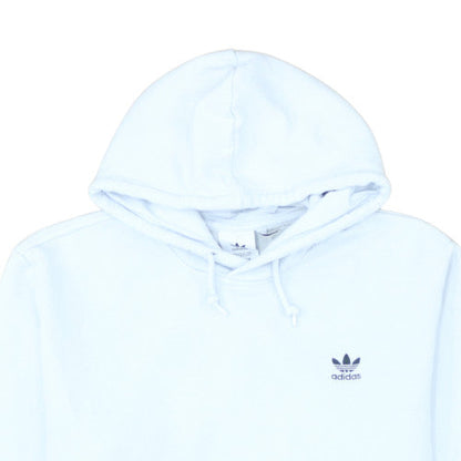 adidas Men's White XL Pullover Hoodie Fleece Regular Fit