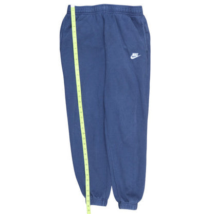 Nike Mens Blue Fleece Jogger Trousers Size M Regular Fit