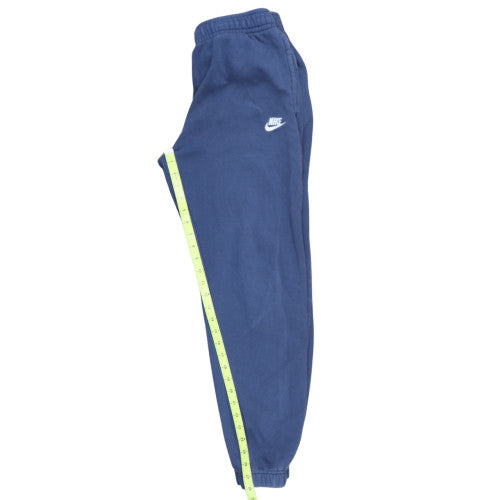 Nike Mens Blue Fleece Jogger Trousers Size M Regular Fit