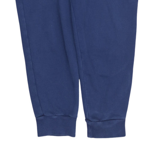 Puma Men's Blue Fleece Jogger Trousers Size M Regular Fit