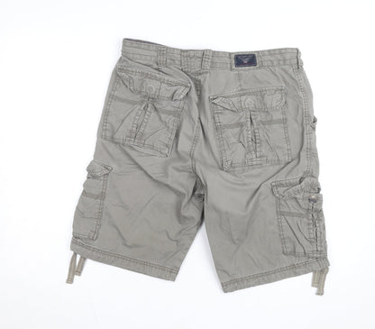 Tog Twenty Four Men's Beige Cargo Shorts Size 36 Regular Fit Outdoor