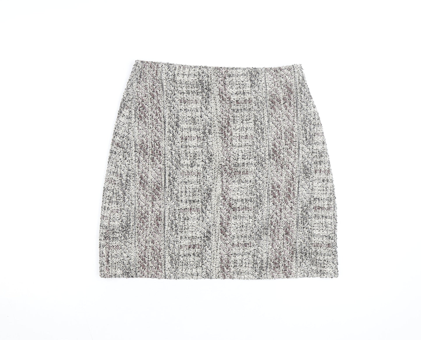 Marks and Spencer Womens Multicoloured Tweed Pencil Skirt Size 10