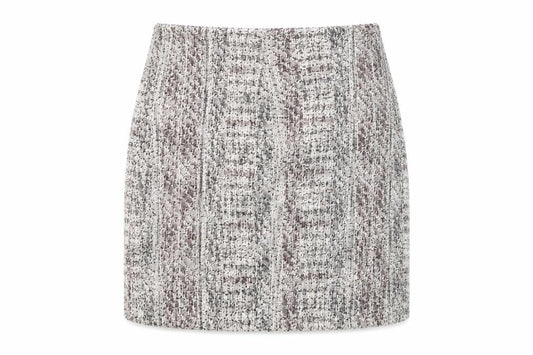Marks and Spencer Womens Multicoloured Tweed Pencil Skirt Size 10