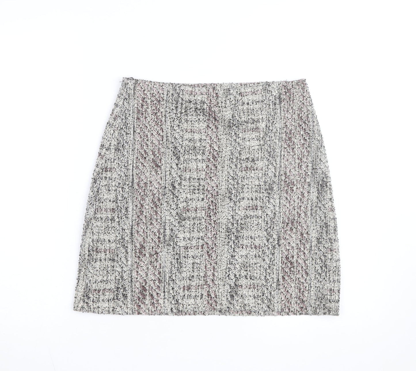 Marks and Spencer Womens Multicoloured Tweed Pencil Skirt Size 10