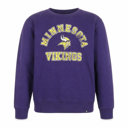 47 Brand Men's Purple Minnesota Vikings Pullover Sweatshirt Size L