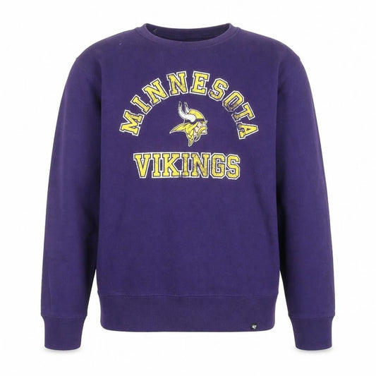 47 Brand Men's Purple Minnesota Vikings Pullover Sweatshirt Size L